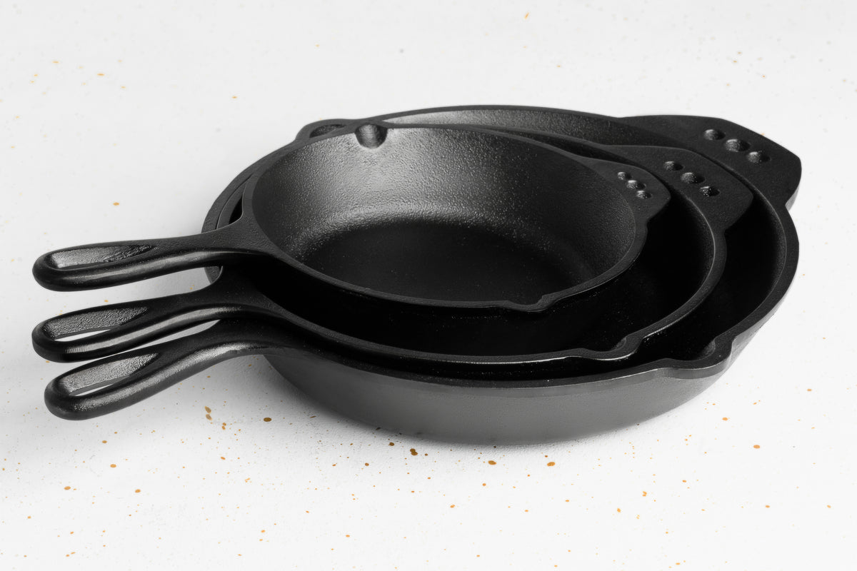 CAST IRON SKILLET - 20 CM – Grif Cookware