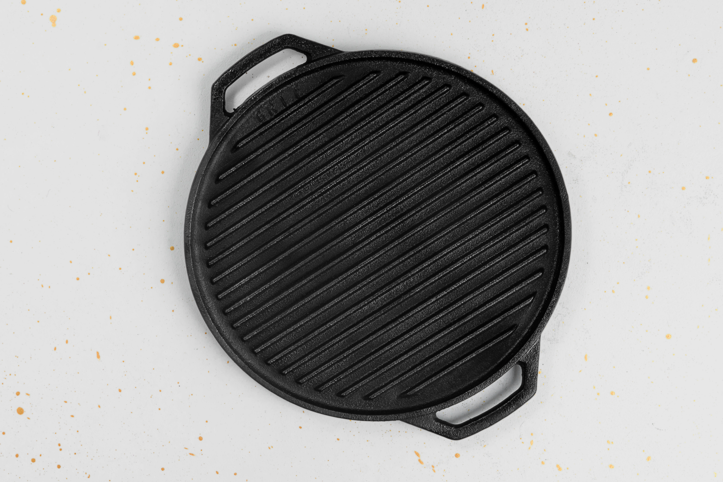 30 CM GRIF CAST IRON GRILL/GRIDDLE